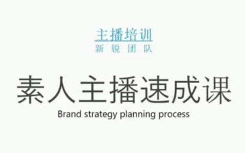 素人主播两天养成计划,月销千万的直播间脚本手把手教学落地网创吧-网创项目资源站-副业项目-创业项目-搞钱项目云创网