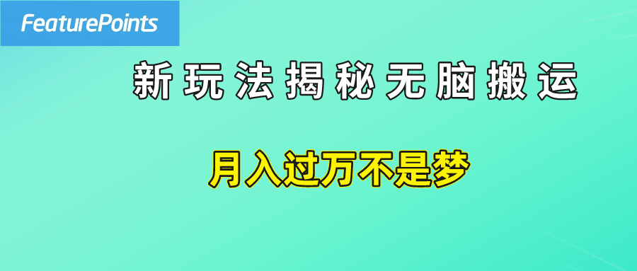 简单操作，每天50美元收入，搬运就是赚钱的秘诀！云创网-网创项目资源站-副业项目-创业项目-搞钱项目云创网