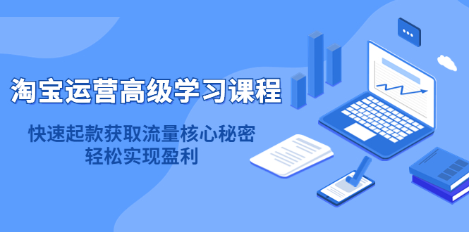 淘宝运营高级学习课程：快速获取流量核心秘密，轻松实现盈利！云创网-网创项目资源站-副业项目-创业项目-搞钱项目云创网