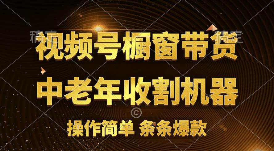 [你的孩子成功取得高位]视频号最火爆赛道，橱窗带货，流量分成计划，条…云创网-网创项目资源站-副业项目-创业项目-搞钱项目云创网